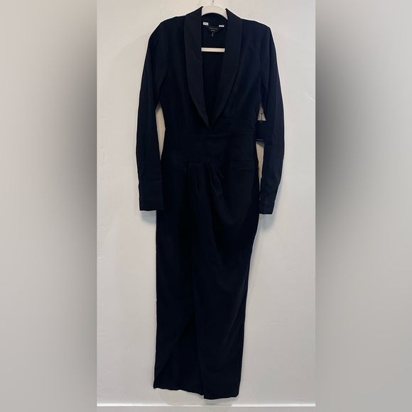 REVOLVE X Chrissy Tiegan Long Sleeve Emmett
Maxi Suit Dress Black Size S NWT - Picture 7 of 8